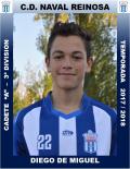 Imagen jugador CD Naval Reinosa