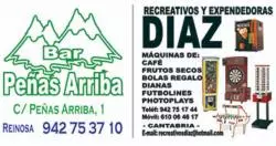 Patrocinador CD Naval: BAR PEÑAS ARRIBA